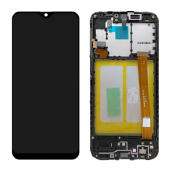 Replacement Original LCD With Frame for Samsung A20e A202F Black Replacement Original LCD With Frame for Samsung A20e A202F Black