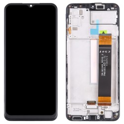 Replacement Prime Original LCD With Frame for Samsung M33 M336B Black