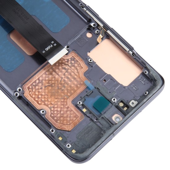 Replacement Full OLED With Frame for Samsung S20 Plus Black