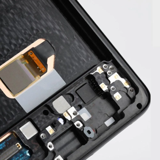 Replacement Full OLED With Frame for Samsung S21 Plus Black