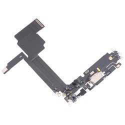 Replacement Charger Port Flex | For iPhone 15 Pro Max | Black