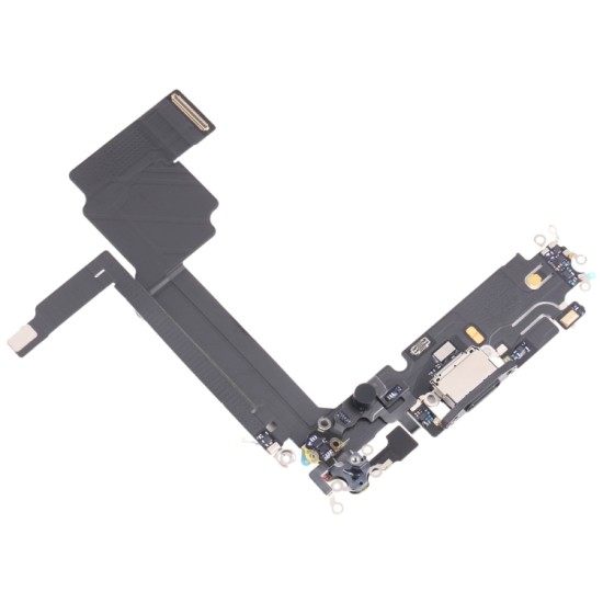 Replacement Charger Port Flex | For iPhone 15 Pro Max | Black