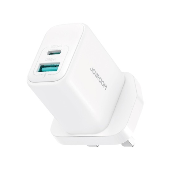 Joyroom JR-TCF21 20W Dual-Port (A+C) Charger White (UK)