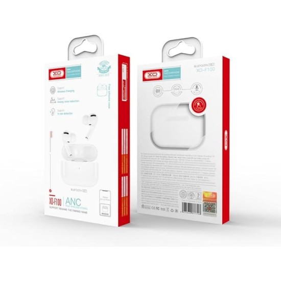 XO | earphone | F100 Airpods pro bluetooth earphone ANC Function | White
