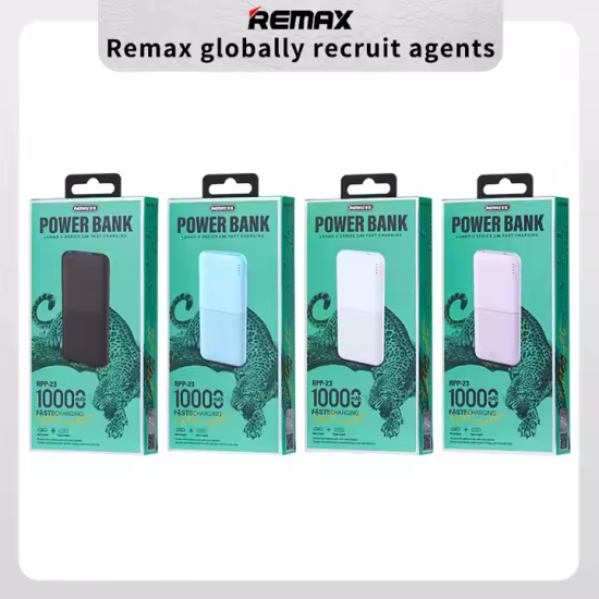 Remax | RPP-23 | Lango II Series 2.4A Power Bank | 10000mAh | Purple Remax | RPP-23 | Lango II Series 2.4A Power Bank | 10000mAh | Purple