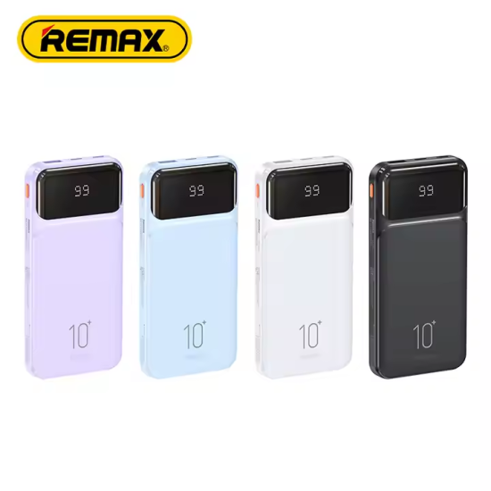 Remax | RPP-683 | Reyluck Series 2.1A Cabled Power Bank | 10000mAh | Black Remax | RPP-683 | Reyluck Series 2.1A Cabled Power Bank | 10000mAh | Black