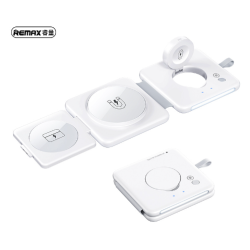 Remax RP-W87 Vukey Series 22.5W 4-in-1 Wireless Charger White