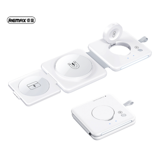 Remax RP-W87 Vukey Series 22.5W 4-in-1 Wireless Charger White Remax RP-W87 Vukey Series 22.5W 4-in-1 Wireless Charger White
