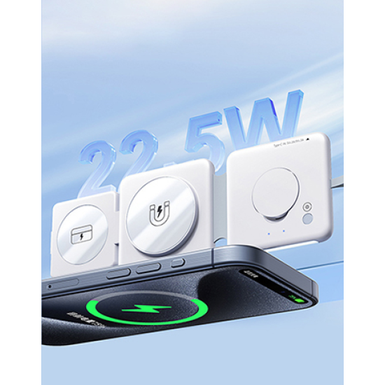 Remax RP-W87 Vukey Series 22.5W 4-in-1 Wireless Charger White Remax RP-W87 Vukey Series 22.5W 4-in-1 Wireless Charger White