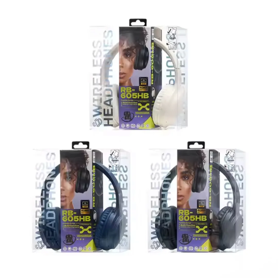 REMAX RB-605HB Wireless Headphones Black