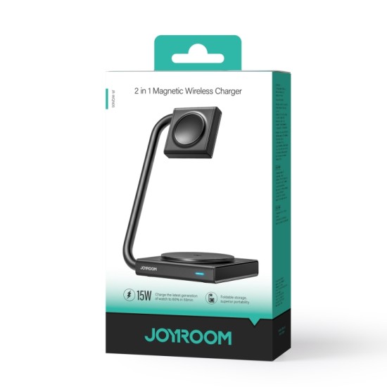 Joyroom | JR-WQN05 | 2 in 1 Foldable Wireless Charger | Black