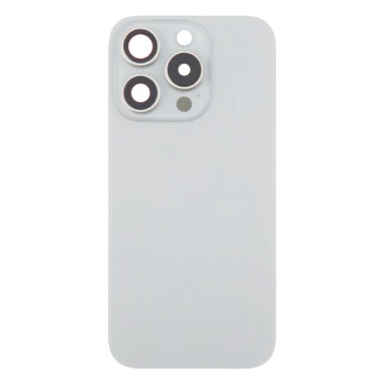 Replacement Back Glass Housing For iPhone 16 Pro Natural Titanium