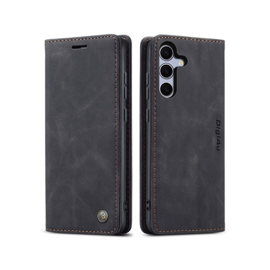 Digi4u-001 Magnetic Card Case For Samsung S25 Black