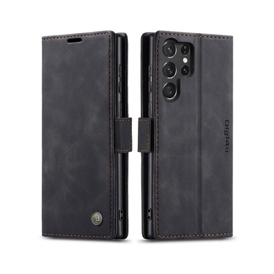 Digi4u-001 Magnetic Card Case For Samsung S25 Black