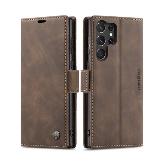Magnetic Card Case | For Samsung S25 Ultra | Brown
