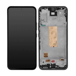 Replacement Full OLED With Frame for Samsung A54 A546B Black