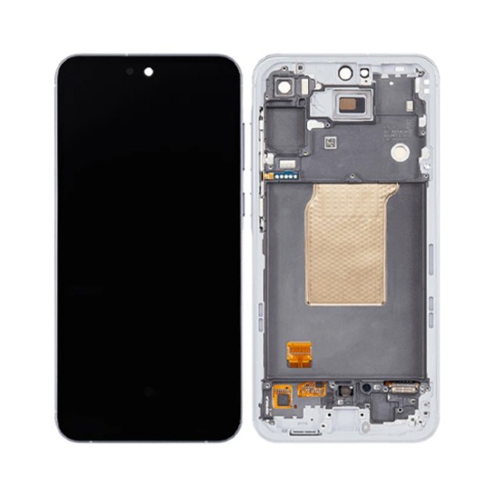 Replacement Full OLED With Frame for Samsung A55 A556B Black Replacement Full OLED With Frame for Samsung A55 A556B Black