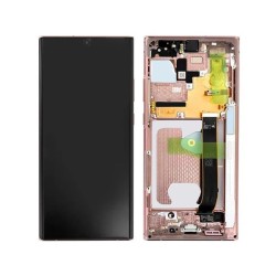 Full OLED | For Samsung 20 Ultra| With Frame | Screen Assembly | Ultra Bronze