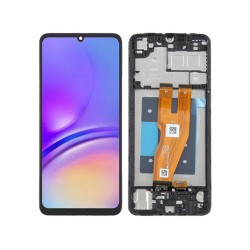 Refurbished Prime LCD | For Samsung A05 A055F | Inecell With Frame | Screen Assembly | Black