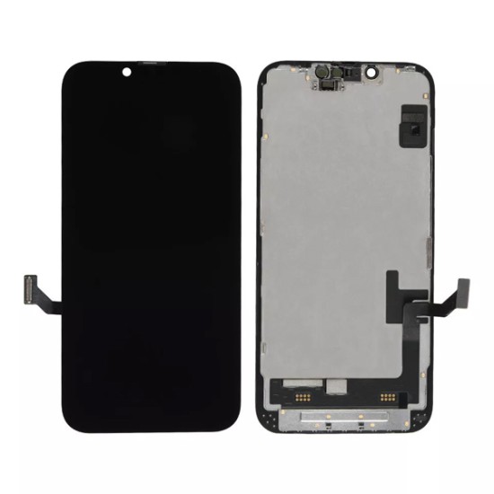 DD | Replacement Soft OLED | For iPhone 14 | IC Removable | Black