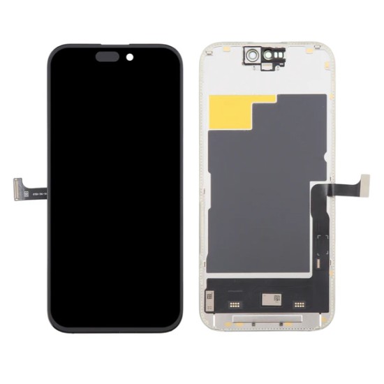 DD | Replacement Soft OLED | For iPhone 15 | IC Removable | Black