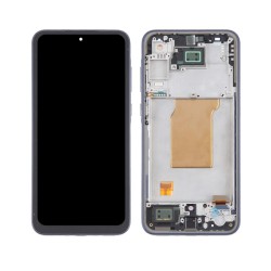 Replacement Full OLED With Frame for Samsung A35 A356B Black Replacement Full OLED With Frame for Samsung A35 A356B Black