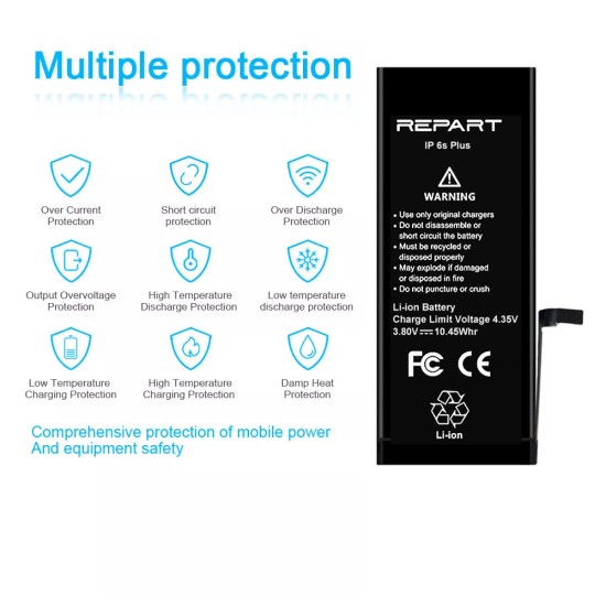 REWA - REPART | Replacement Battery | For iPhone 6s Plus