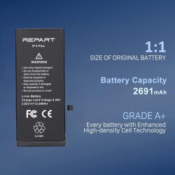 REWA - REPART | Replacement Battery | For iPhone 8 Plus REWA - REPART | Replacement Battery | For iPhone 8 Plus