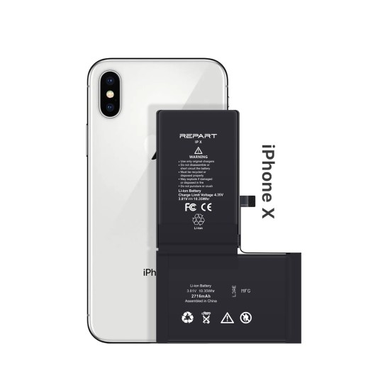 REWA - REPART | Replacement Battery | For iPhone X