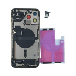 Replacement Original Rear Housing With Parts+Battery Glue For iPhone 13 Pro Max White Replacement Original Rear Housing With Parts+Battery Glue For iPhone 13 Pro Max White