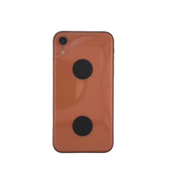 ip XR Back Housing Assembly- with logo& CE Mark S+ Grade - Coral Red