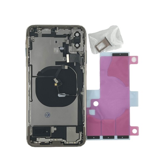 ip XS max Back Housing Assembly- with logo& CE Mark S+ Grade - Gold