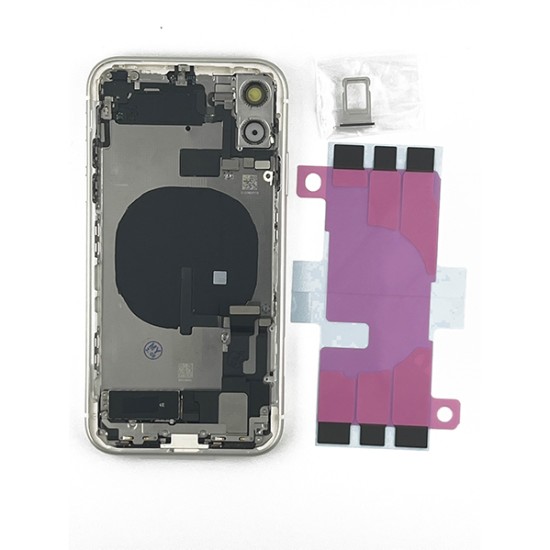 ip 11 Back Housing Assembly- with logo& CE Mark S+ Grade - White