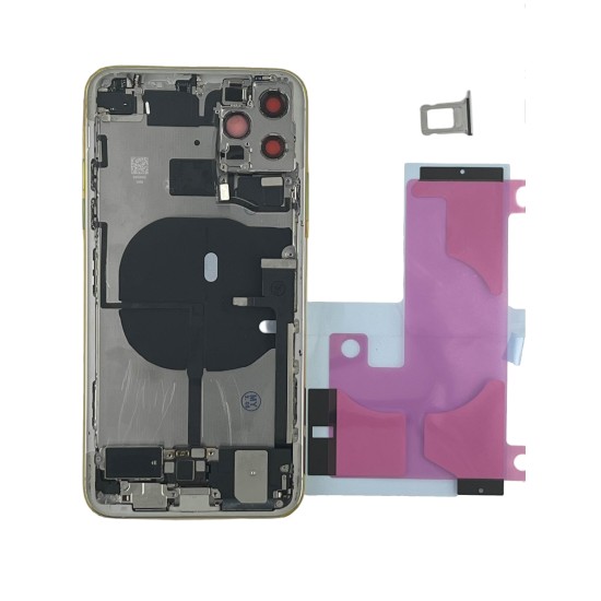 ip 11 Pro max Back Housing Assembly- with logo& CE Mark S+ Grade - Space Grey ip 11 Pro max Back Housing Assembly- with logo& CE Mark S+ Grade - Space Grey