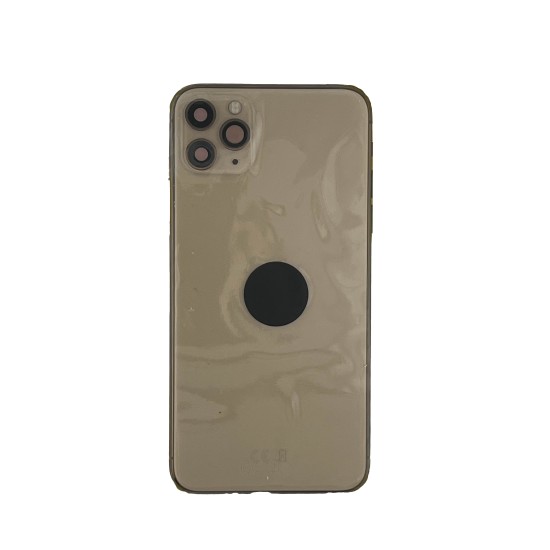 ip 11 Pro max Back Housing Assembly- with logo& CE Mark S+ Grade - Gold