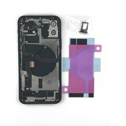 ip 12 Back Housing Assembly- with logo& CE Mark S+ Grade - Black