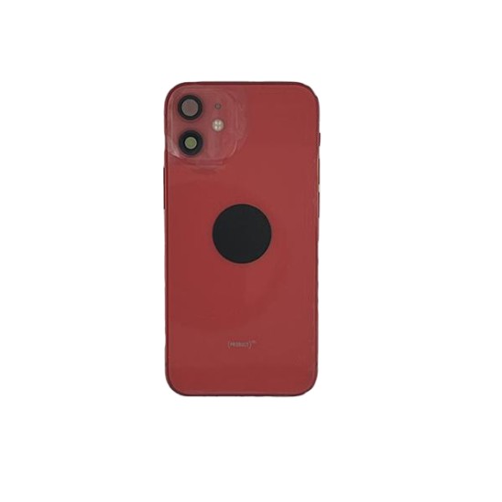 S+ Grade | Replacement Back Housing Assembly | For iPhone 12 Mini | with logo& CE Mark | White