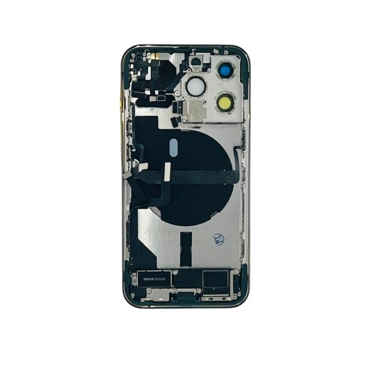 ip 13 Pro Back Housing Assembly- with logo& CE Mark S+ Grade - Alpine Green