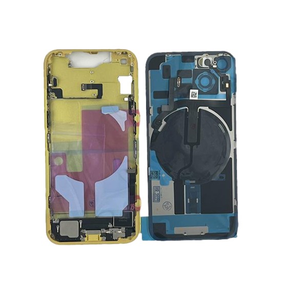 ip 14 Back Housing Assembly- with logo& CE Mark S+ Grade - Yellow ip 14 Back Housing Assembly- with logo& CE Mark S+ Grade - Yellow