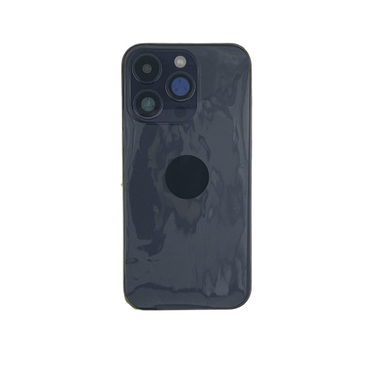 ip 14 Pro Back Housing Assembly- with logo& CE Mark S+ Grade - Purple ip 14 Pro Back Housing Assembly- with logo& CE Mark S+ Grade - Purple