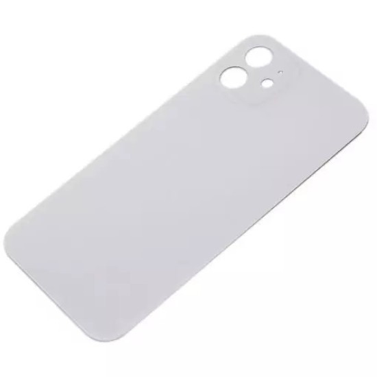 Replacement Big Hole Back Cover For iPhone 12 Mini White