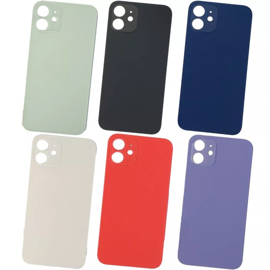 Replacement Big Hole Back Cover For iPhone 12 Mini White