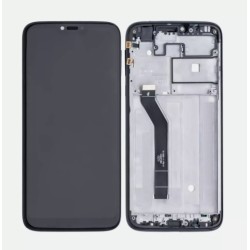 Replacement Original LCD With Frame For Moto G7 Power Black Replacement Original LCD With Frame For Moto G7 Power Black