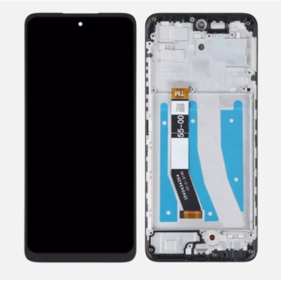 Replacement Original LCD With Frame For Moto G54 Black Replacement Original LCD With Frame For Moto G54 Black