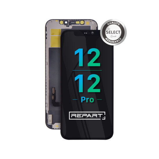 REPART | For iPhone 12/12 Pro | FHD incell LCD Touch Screen | Black