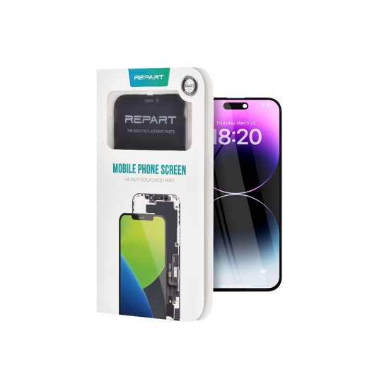 REPART | For iPhone 14 Pro Max | FHD incell LCD Touch Screen | Black REPART | For iPhone 14 Pro Max | FHD incell LCD Touch Screen | Black