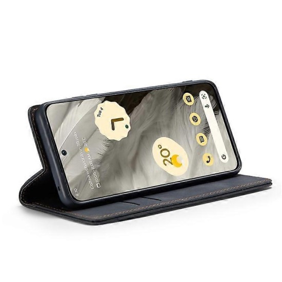 Caseme-013 Magnetic Card Case For iPhone 15 Plus Blue Caseme-013 Magnetic Card Case For iPhone 15 Plus Blue