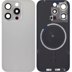 Replacement Back Glass Housing For iPhone 15 Pro Max Primary Colours