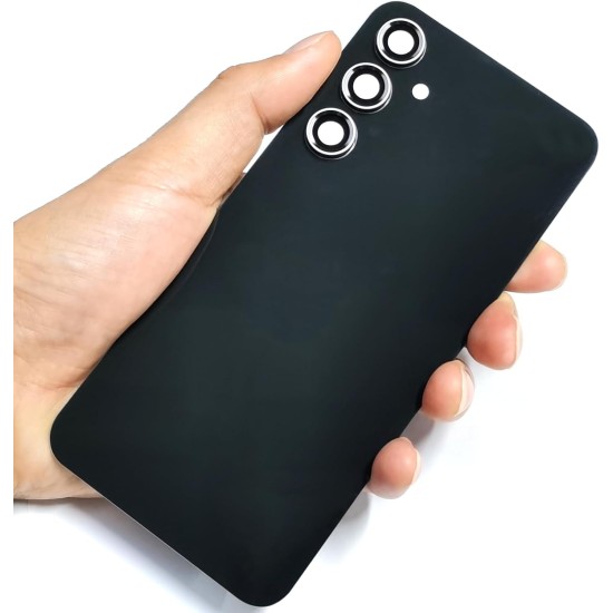Replacement Back Cover With Camera Frame For Samsung S23 FE Black Replacement Back Cover With Camera Frame For Samsung S23 FE Black