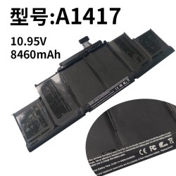 Replacement battery For Macbook A1417 11.26V 99Wh 8800mAh Pro 15 A1398 Retina2012 2013